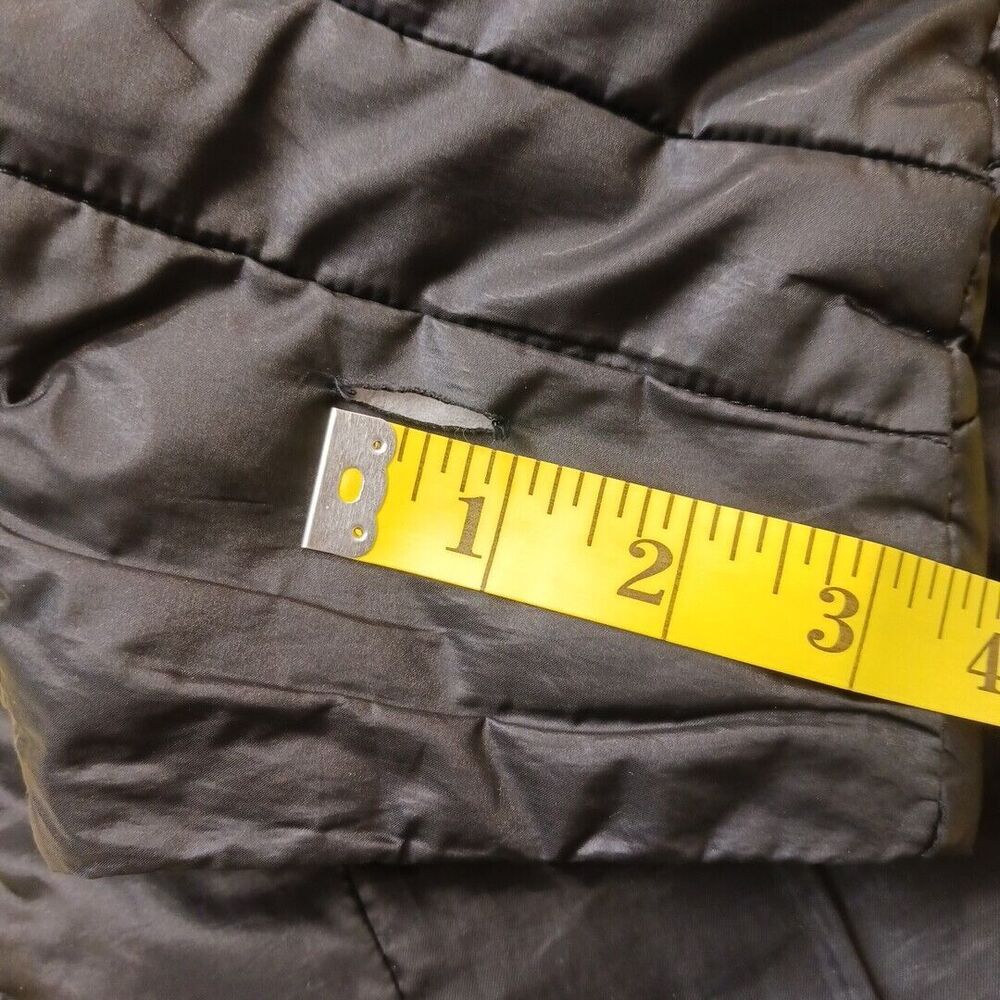 Sam Edelman Puffer Jacket Womens Size 3XL Quilted Insulated Coat Black FLAW - Picture 16 of 16